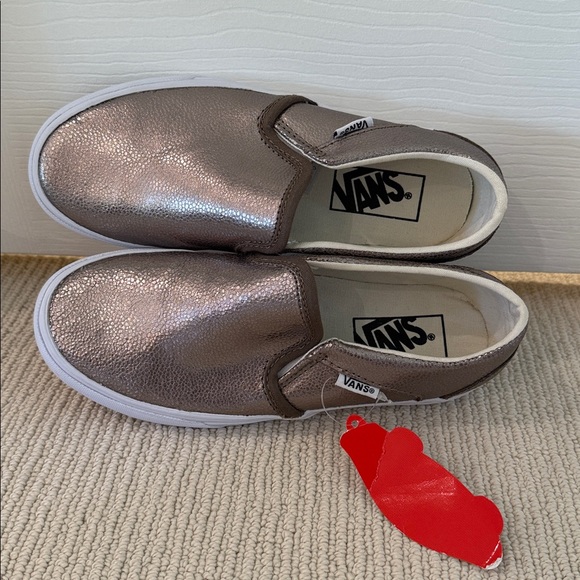 Vans Asher Metalic Slip On Sneaker - Picture 3 of 6